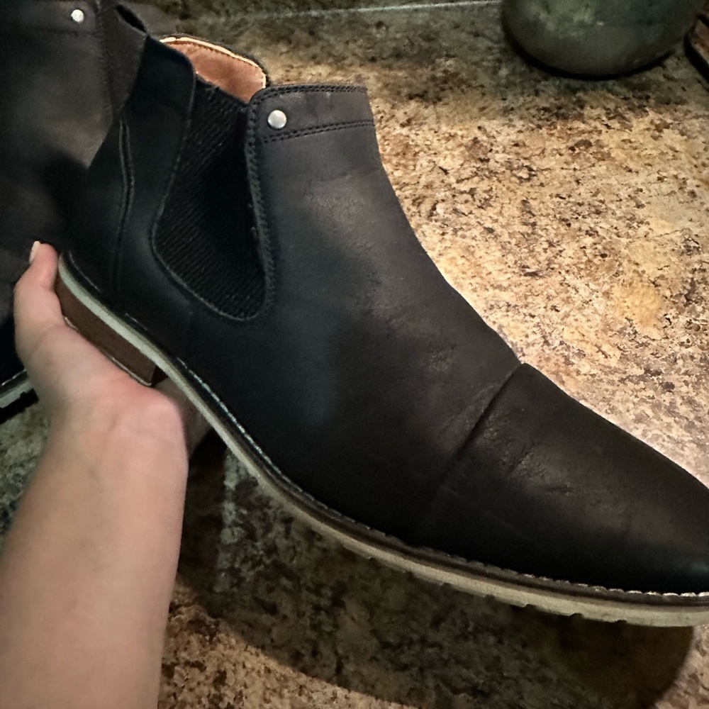 Ferro Aldo Sterling MFA606325 Mens Casual Chelsea Slip on Ankle Boots size 10